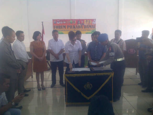 Antisipasi Masalah, Polres Minsel Bentuk Forum Pilkada Damai